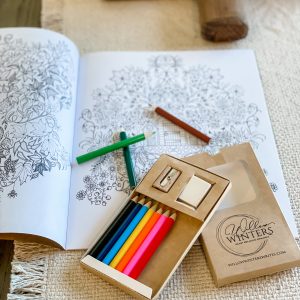 Relaxation Coloring Book with Color Pencils